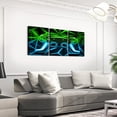 thumbnail image 3 of Erosebridal Gamer Gamepad Paintings Wall Decor Bedroom, Gradient Geometric Wall Hanging Decor Kitchen, Video Game Theme Wall Decor for Living Room Set, Luxurious Bedroom Decoration, 3 of 5