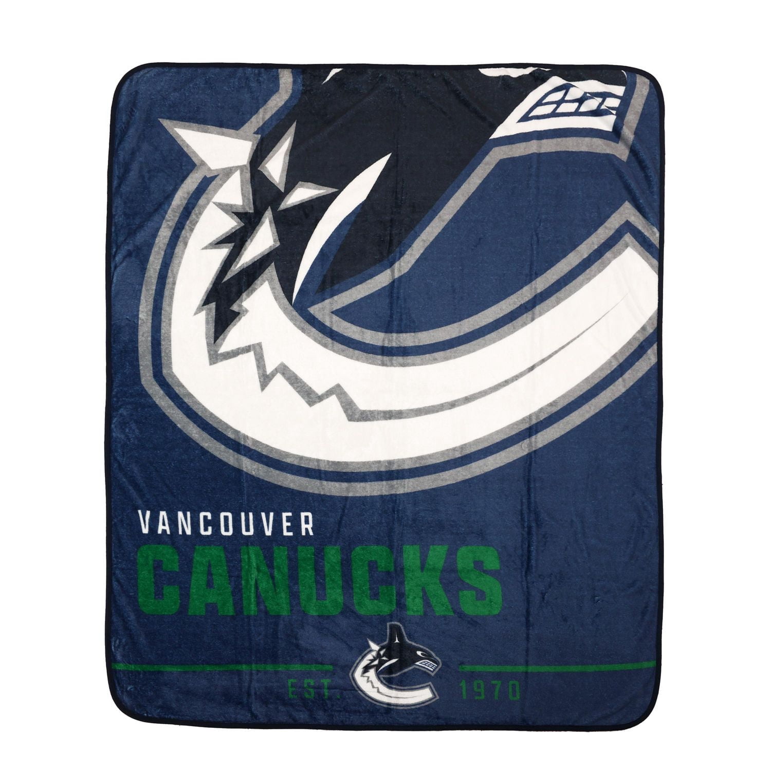 NHL Vancouver Canucks Plush Throw Blanket, 50" x 60"
