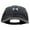 Black, variant on Two Glasses of Wine Embroidered Unstructured Pigment Dyed Cotton Cap - Red OSFM