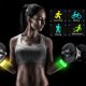 thumbnail image 5 of Paquete de 4 pulseras con luz LED, muñequera de seguridad nocturna para ciclismo, caminar, correr, concierto, acampar al aire libre, 5 of 6