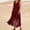 Red, variant on Womens Casual Dresses Summer Sleeveless Comfortable Maxi Linen Dress with Pocket Round Neck Swing Floral Dresses Red XXL