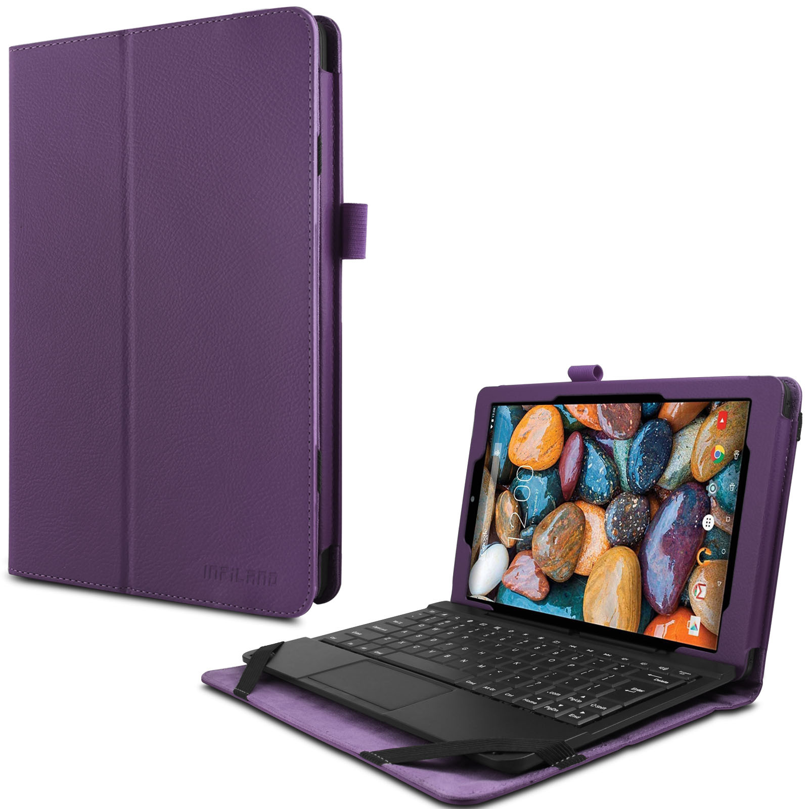 Infiland Folio PU Leather Case Cover For RCA 11 Galileo Pro