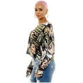 thumbnail image 2 of Women's Fashion Crop Top Ladies Faces Shirt Long Sleeve Loose Fit, 2 of 3
