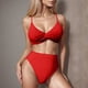 thumbnail image 2 of Traje de Baño Femenino con Pantalones Cortos Control Del Vientre Traje de Baño Sexy Dividido con Sujetador Acolchado Nylon Spandex, Moda Delgada Dos Piezas para la Piscina de Playa, Traje de Baño Tors, 2 of 8