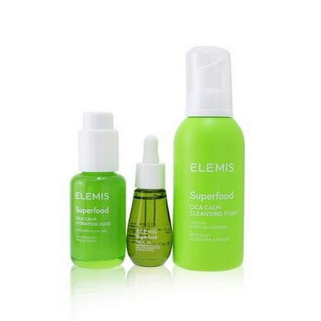 Elemis 257990 Superfood Superstars Set CICA Calm Cleansing Foam - 3 Piece
