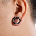thumbnail image 4 of GHSDFBB 2 Pcs 316L Acier Inoxydable Vis Tunnel Bouchon d'Oreille Extensible Jauge 0G-1 Pouces, 4 of 5