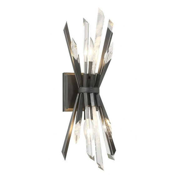 Minka Metropolitan - Elsa - 2 Light Wall Sconce-18.38 Inches Tall and 6.63