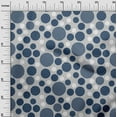 thumbnail image 2 of oneOone Cotton Cambric Light Gray Fabric Geometric & Polka Craft Projects Decor Fabric Printed By The Yard 56 Inch Wide, 2 of 4