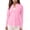 Pink, variant on Sentmoon Women's Athletic Shirts & Tees Cooling Tennis Shirts for Women Solid Color with Zipper Breathable Regular Fit UV Long Sleeve Shirt Women for Casual and Daily Wear L