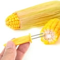 thumbnail image 4 of 100 Pcs Corn Forks Convenient Skewers The Cob Rack Grilling Tools Fruit Plastic, 4 of 6
