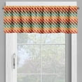 thumbnail image 4 of Ambesonne Trippy Valance & Curtain, Zig Zags Boho Striking, 55"x45", Multicolor, 4 of 6