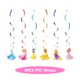 thumbnail image 3 of Decoración de cumpleaños de princesas de Disney, vajilla, vasos de papel, platos, globos, mantel, telón de fondo, pancarta, suministros para fiestas para bebés y niños, 3 of 5