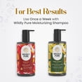 thumbnail image 5 of Wildly Pure Natural Clarifying Shampoo For Build Up & Low Porosity Hair| Reverses Hard Water & Metal Damage| Non Drying Formula| For Oily Scalp & All Hair Types| Natural, 5 of 5