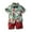 Red, variant on Virmaxy Toddler Baby Boys Hawaii Shirt 2 PC Set Kids Boys Short Sleeve Vintage Tropical Botanical Print T-Shirt with Shorts 2 Piece Set Summer Open Front Lapel Beachshirt Set Khaki-B 12-18 Months