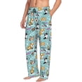 thumbnail image 6 of Sikiie Dogs Pajama Pants Men, PJ Bottoms, Sleep & Lounge Pants-X-Large, 6 of 6