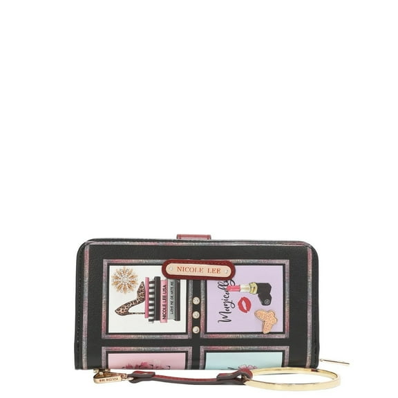 NICOLE LEE BIFOLD WALLET WRISTLET