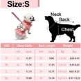 thumbnail image 2 of Small Dog Harness And Leash Set Puppy Vest Harnesses Adjustable, 2 of 5