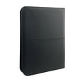 thumbnail image 3 of Bisofice Zippered Business Padfolio A4 PU Leather Portfolio Organizer for Interview Resume Document Planner Agenda Schedule Tablet Sleeve Holder for Men Women Businessman - Black, 3 of 9