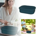 thumbnail image 1 of Binwennn Ensemble de Petite Table de Cuisine Ronde Napperons pour Tables avec Serviettes Petit Ensemble de Table Intérieur « Silicone de Qualité Alimentaire Moderne pour Lunch : Léger Pliable et pour la Préparation des Repas et pour Enfants! », 1 of 5