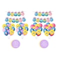 thumbnail image 2 of Happy Easter Banner con 24PCS Globos Colorful Eccomum Decoraciones navideñas, 2 of 7