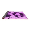 thumbnail image 2 of Ahgly Company Indoor Rectangle Abstract Pink Modern Area Rugs, 2' x 5', 2 of 4