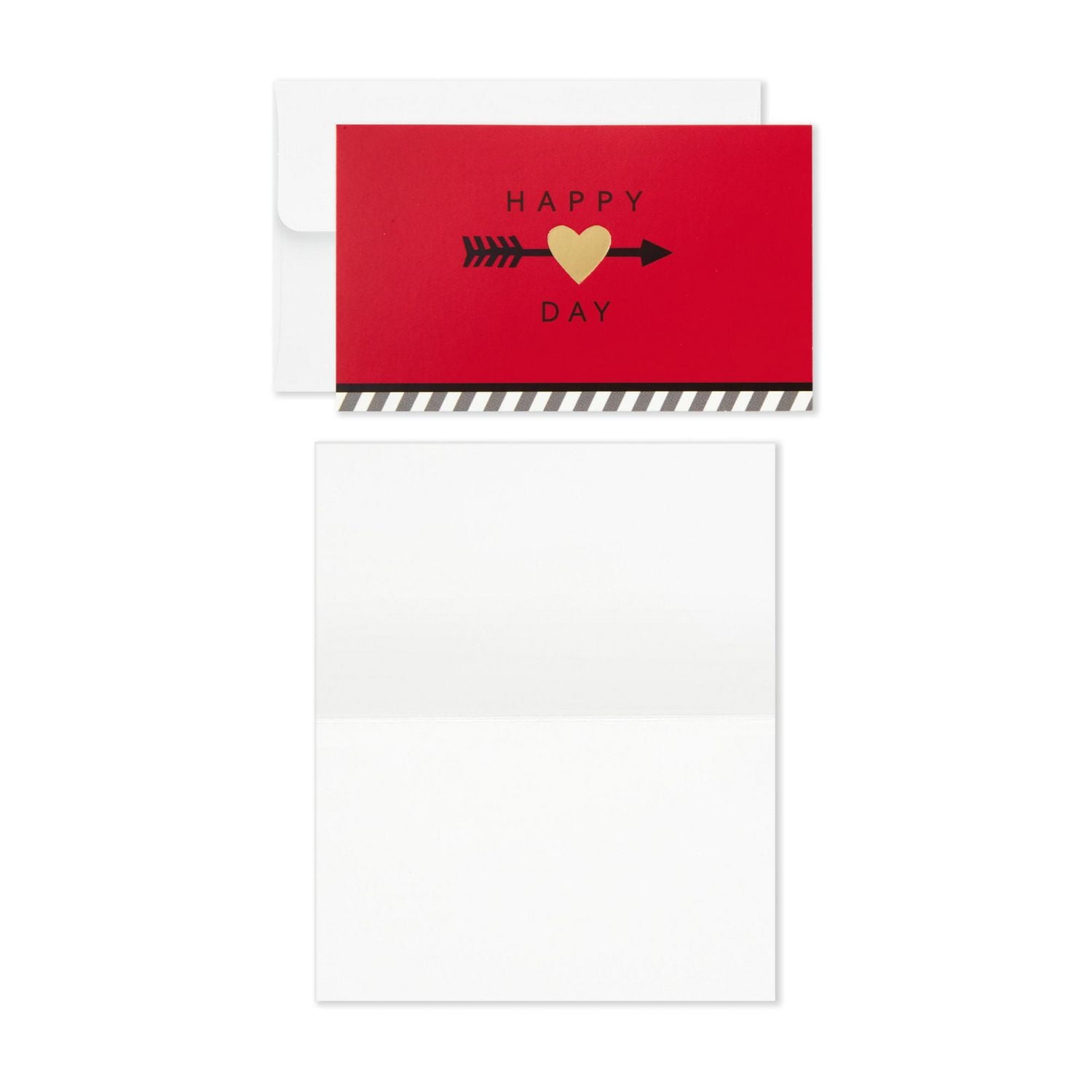 Hallmark Mini Valentines Day Cards Assortment, 18 Cards with Envelopes (Foil Hearts) Galentines Day Cards Pack