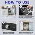 thumbnail image 5 of Dishwasher Cleaner Tablets |  Limescale,  & Odors | Septic Safe, -Free, Plastic-Free | Deep Clean & Maintain  Dishwashers, 5 of 6