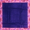 thumbnail image 1 of Ahgly Company Indoor Square Oriental Pink Asian Inspired Area Rugs, 5' Square, 1 of 4