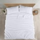 thumbnail image 3 of Juego de sábanas Utopia Bedding King Size de microfibra cepillada, color blanco, 3 of 6