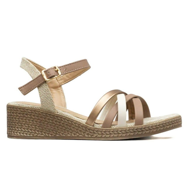 Sandalia Para Mujer Lady Liquid 301 beige 23