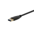 thumbnail image 4 of Monoprice Select USB 3.0 Type-C to Type-A Cable 6ft Black, 4 of 6