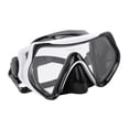 thumbnail image 1 of Diving Goggles, Wide View Lens, Comfortable Seal, Adjustable Strap for Men Women, Professional Streamlined Design, High Strength Materials, Suitable for Swimming, Diving, 1 of 7