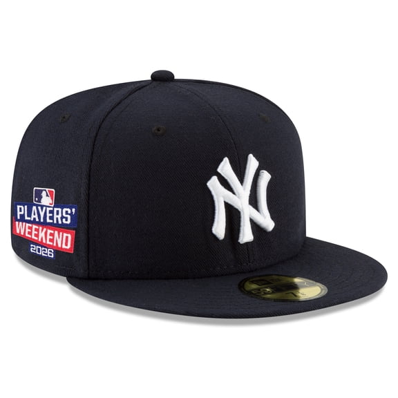 Men's New Era Navy New York Yankees 2026 Players' Weekend Authentic Collection 59FIFTY Fitted Hat