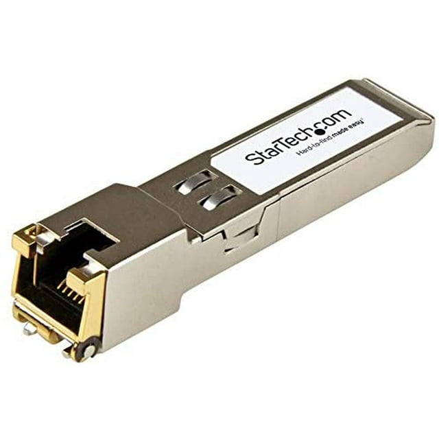 StarTech Brocart XBR-000190 Module SFP Compatible - 1000BASE-T - SFP to RJ45 Cat6/Cat5e - 1GE Gigabit Ethernet SFP