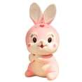thumbnail image 1 of LIWEN Plush Rabbit Toy Soft Touch Vivid Expression Accompany Chinese New Year Animal Stuffed Doll Toy for Gift, 1 of 8