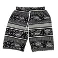 thumbnail image 4 of Pantalones cortos de playa para hombre y mujer, moda de verano, estilo bohemio, informal, con cintura elástica. patrón de escamas de pescado, 4 of 9