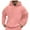 Pink, variant on Autumn and Winter Pullover Hoodie for Mens Fashion Plus Size Casual Solid Color Pullover Long Sleeve Hoodie With Pocket Sweatshirts Up to 65% off!