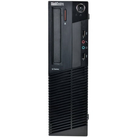 Restored Lenovo ThinkCentre M91P SFF Desktop PC wi