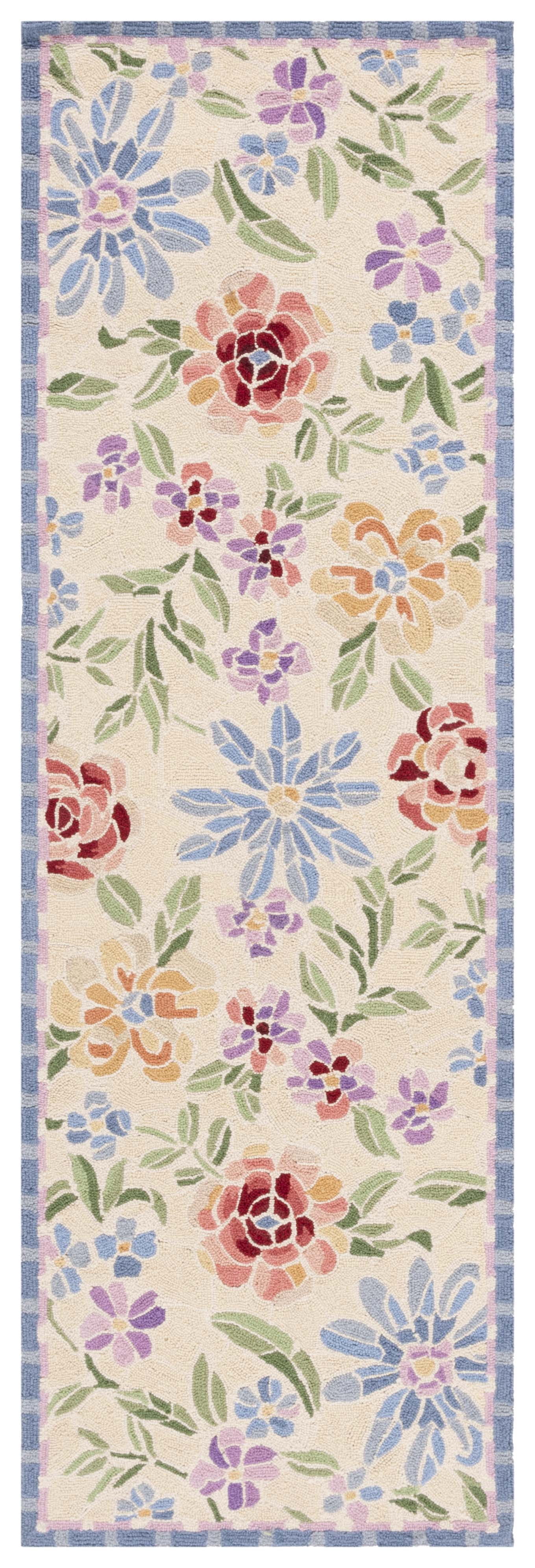 Safavieh Chelsea Endika Floral Runner Rug, Ivory, 2'6" x 8'