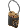 thumbnail image 3 of Candado de Cable TSA Lewis N. Clark Paquete de 2 Naranja, 3 of 7