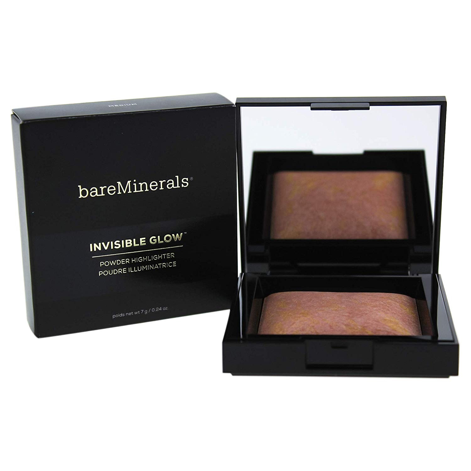 bareMinerals Invisible Glow Powder Highlighter, Medium