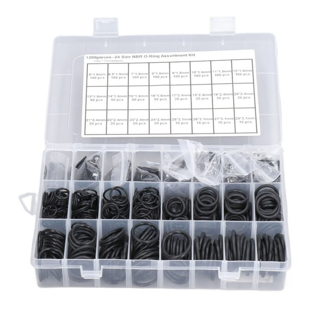 Kit de Juntas Tóricas de Caucho NikouMX 1200 Piezas