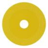 Rueda de corte de diamante Ruedas de corte de 100 mm para azulejos de vidrio Jade (amarillo)
