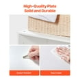 thumbnail image 5 of KFFKFF Laundry Wall Cabinet 2‑Tier 16×32×24‑Inch Particle‑Board MDF, White, 5 of 9