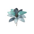 thumbnail image 1 of Flores de Navidad de Tela de Borde de Oro, Decoraciones de Flores de Navidad, Decoraciones de Flores Artificiales, 1 of 6