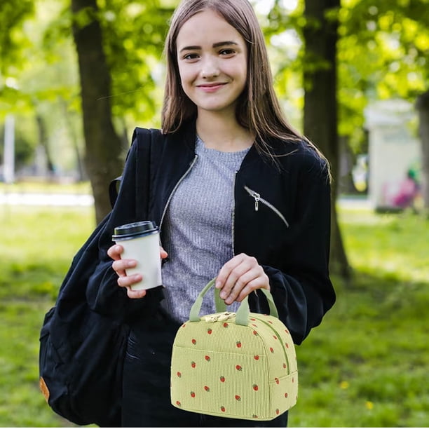 NEWFOM Lonchera Para Hombres Y Mujeres, Bolsa Térmica Con