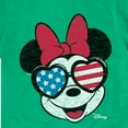 thumbnail image 3 of Disney - Americana - Minnie Flag Glasses - Toddler And Youth Short Sleeve Graphic T-Shirt, 3 of 5