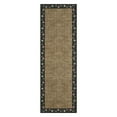 thumbnail image 2 of HOMERRY Floral Border Runner 2' x 6' for Hallway Modern Washable Throw Rugs for Kitchen Indoor Carpet, Brown, 2 of 6