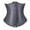Gray, variant on WMTBSRSW Underbust Corsets for Women Steampunk Vintage Corset Top Waist Trainer Fashion Bustier Plus Size Corset