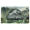 thumbnail image 2 of Jurassic World Fence Logo Silky Touch Super Soft Throw Blanket 36" x 58", 2 of 6